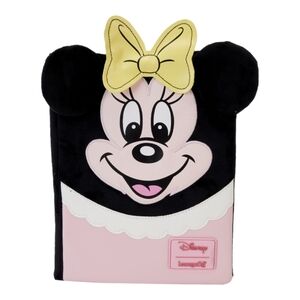 Disney100 Minnie Mouse Plush Refillable Stationery Journal